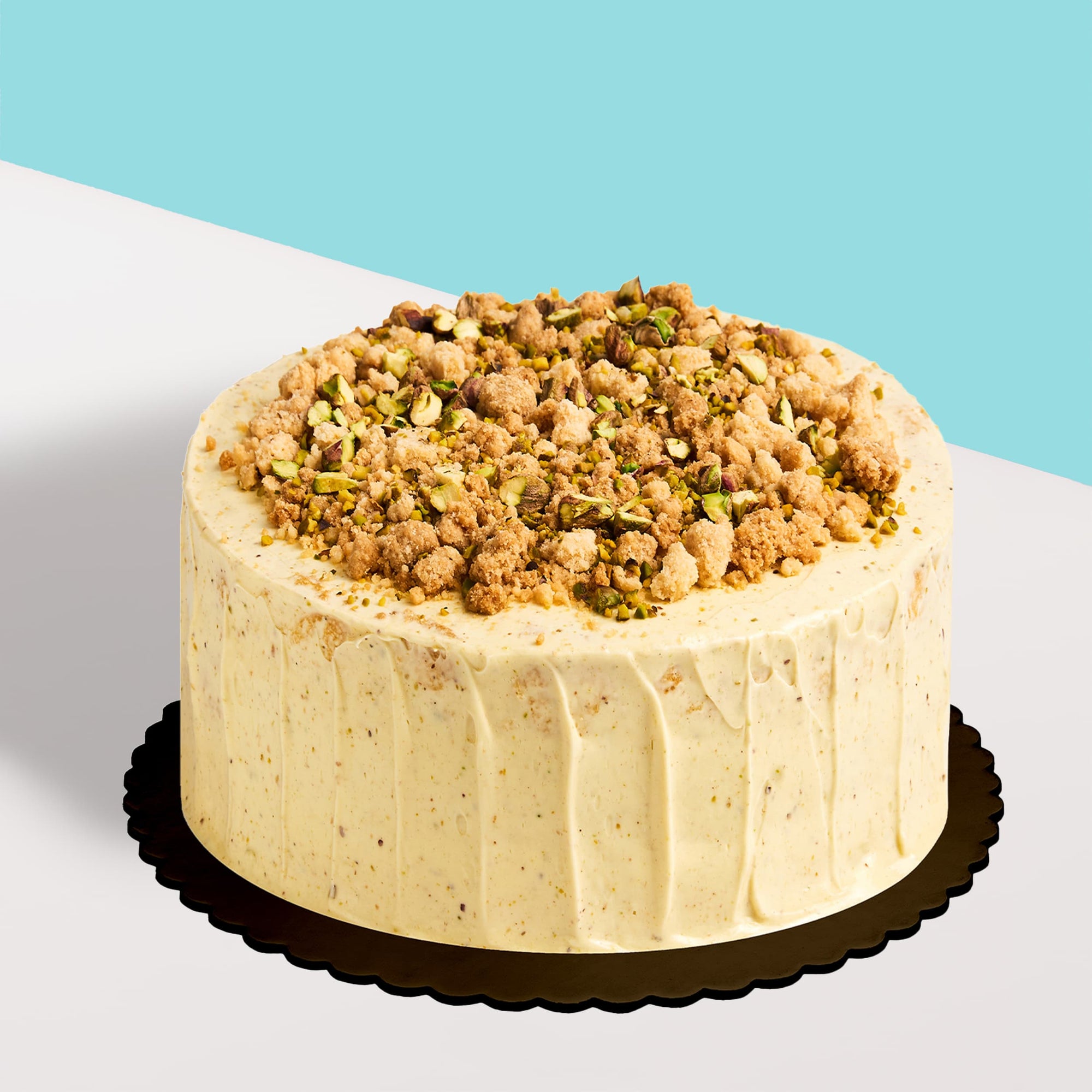 Pistachio Crunch Cake