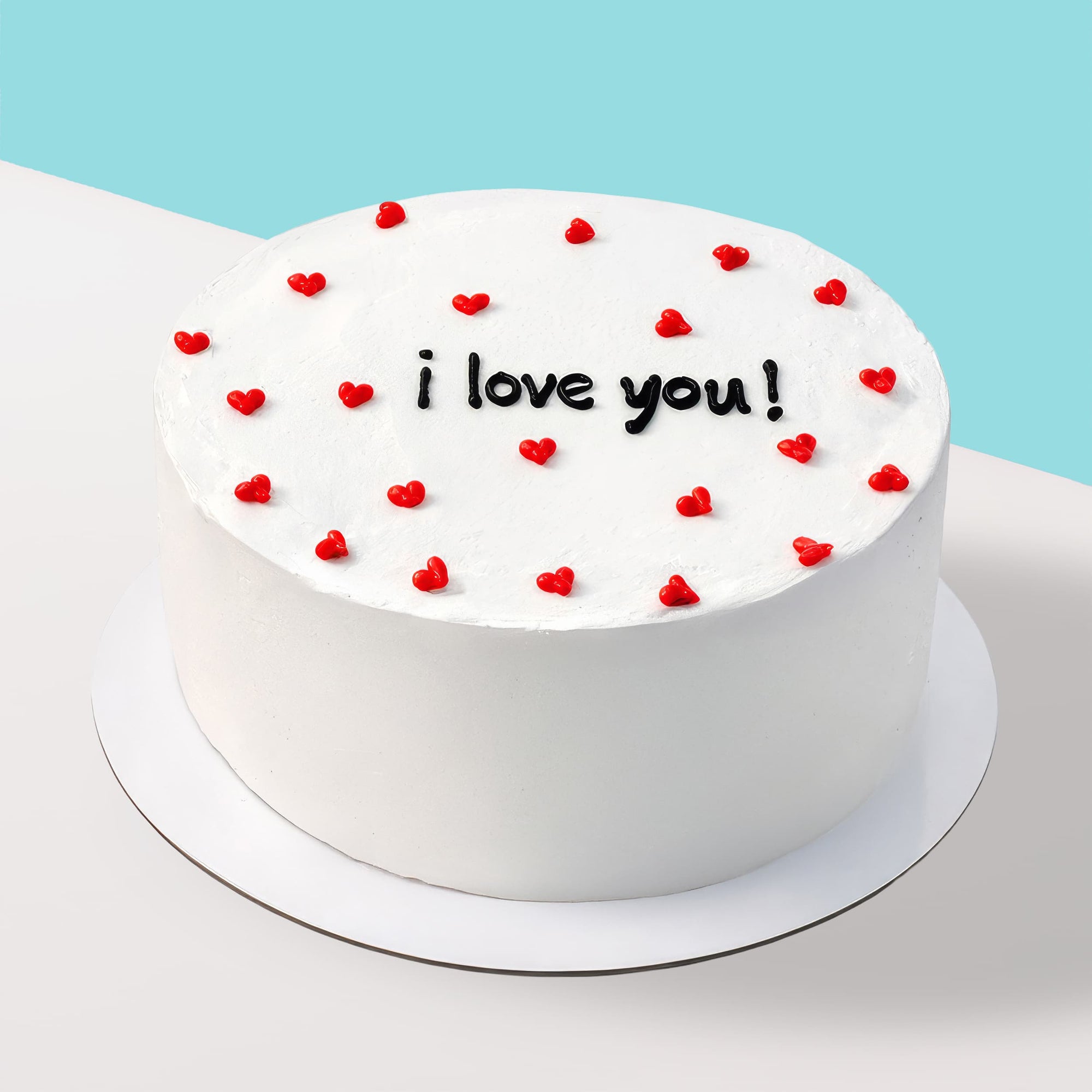 I Love You Cake