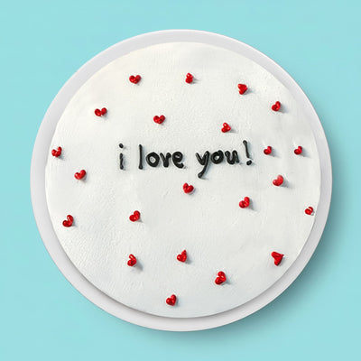 I Love You Cake