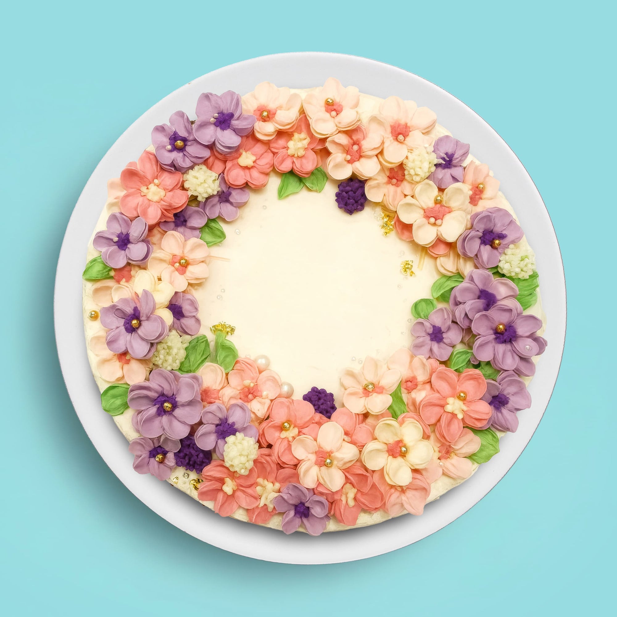 Dreamy Petals Flower Cake