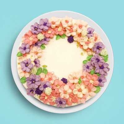 Dreamy Petals Flower Cake