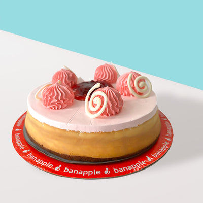 Strawberry Truffle Cheesecake