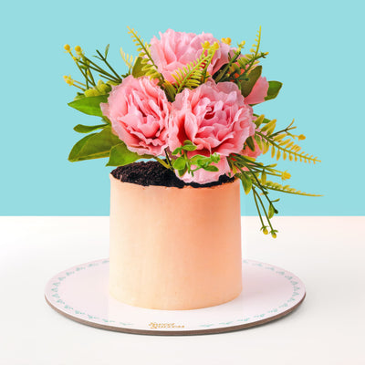 Flower Pot Cake