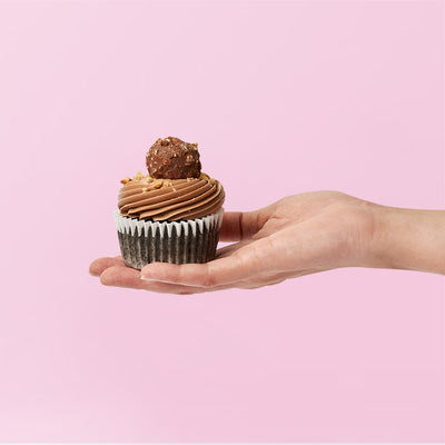 Nutella Ferrero Rocher Cupcakes