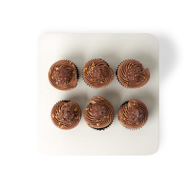 Nutella Ferrero Rocher Cupcakes