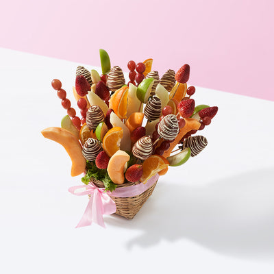 Chocolate Covered Fruit Basket