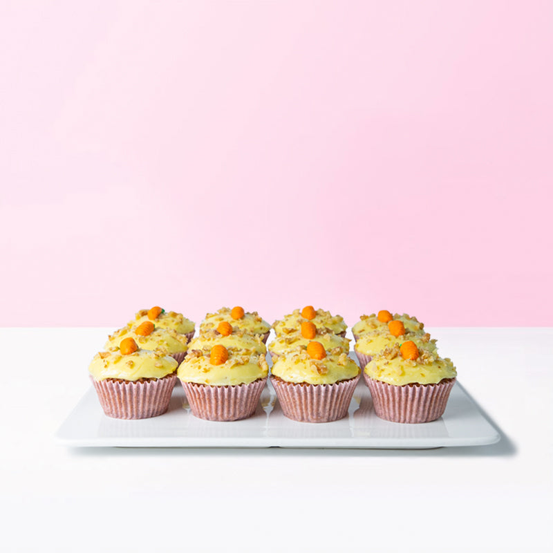 Walnutty Carrot Cupcake (6-12 pcs)