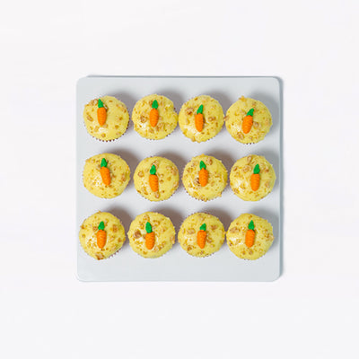 Walnutty Carrot Cupcake (6-12 pcs)