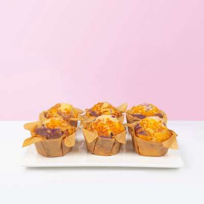 Petit Ube Cheese Muffins