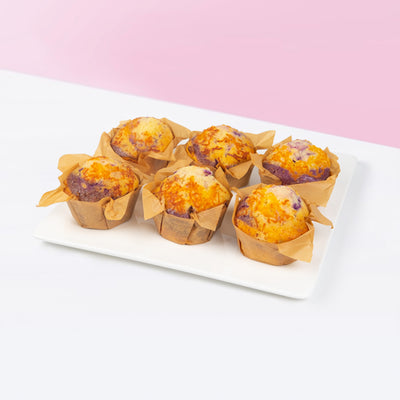 Petit Ube Cheese Muffins