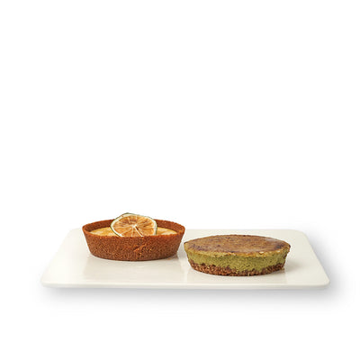 Mixed Key Lime Pie & Crème Brûlée Matcha Cheesecake (Box of 4)