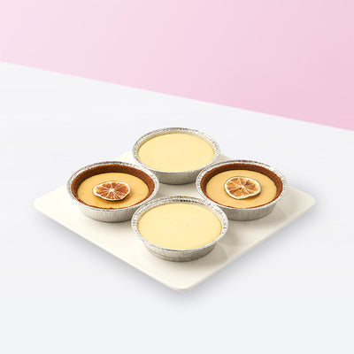 Mixed Key Lime Pie & Fresh Lemon Cheesecake (Box of 4)