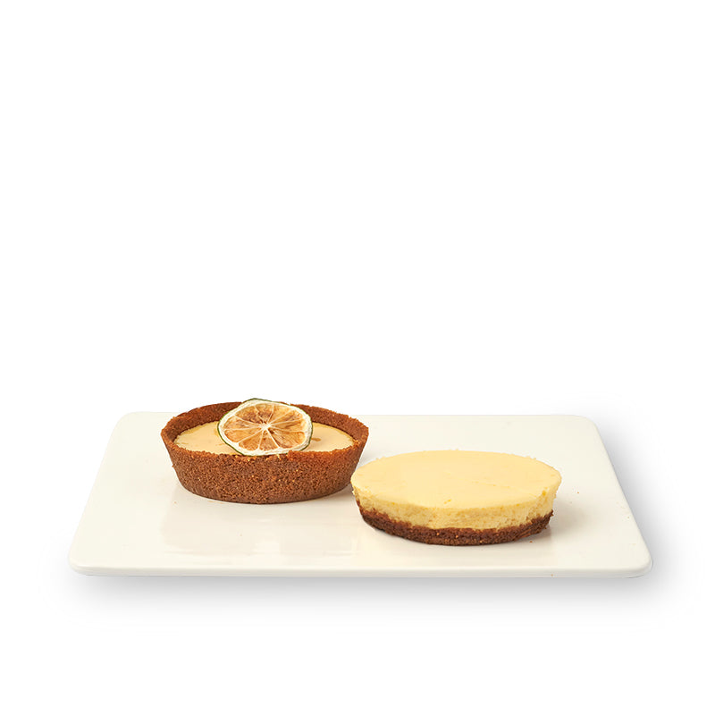 Mixed Key Lime Pie & Fresh Lemon Cheesecake (Box of 4)
