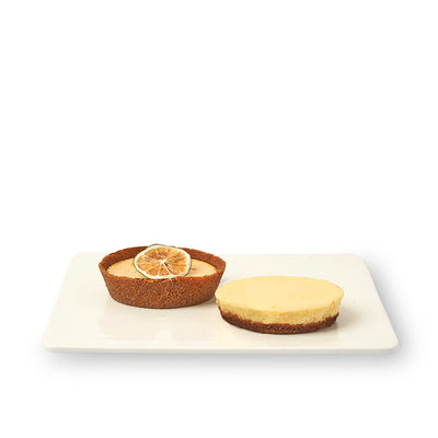Mixed Key Lime Pie & Fresh Lemon Cheesecake (Box of 4)