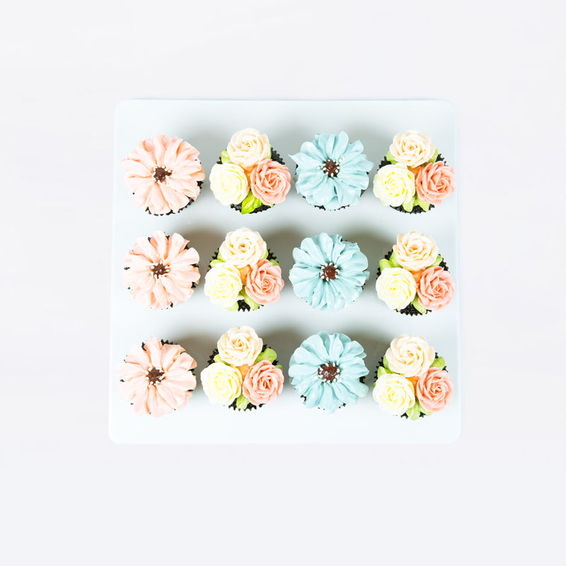 The Floral Garden Cupcakes