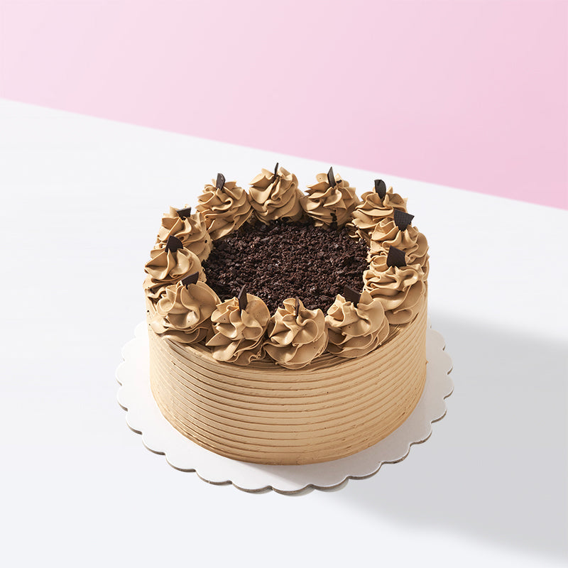 Mocha Chiffon Buttercream Cake