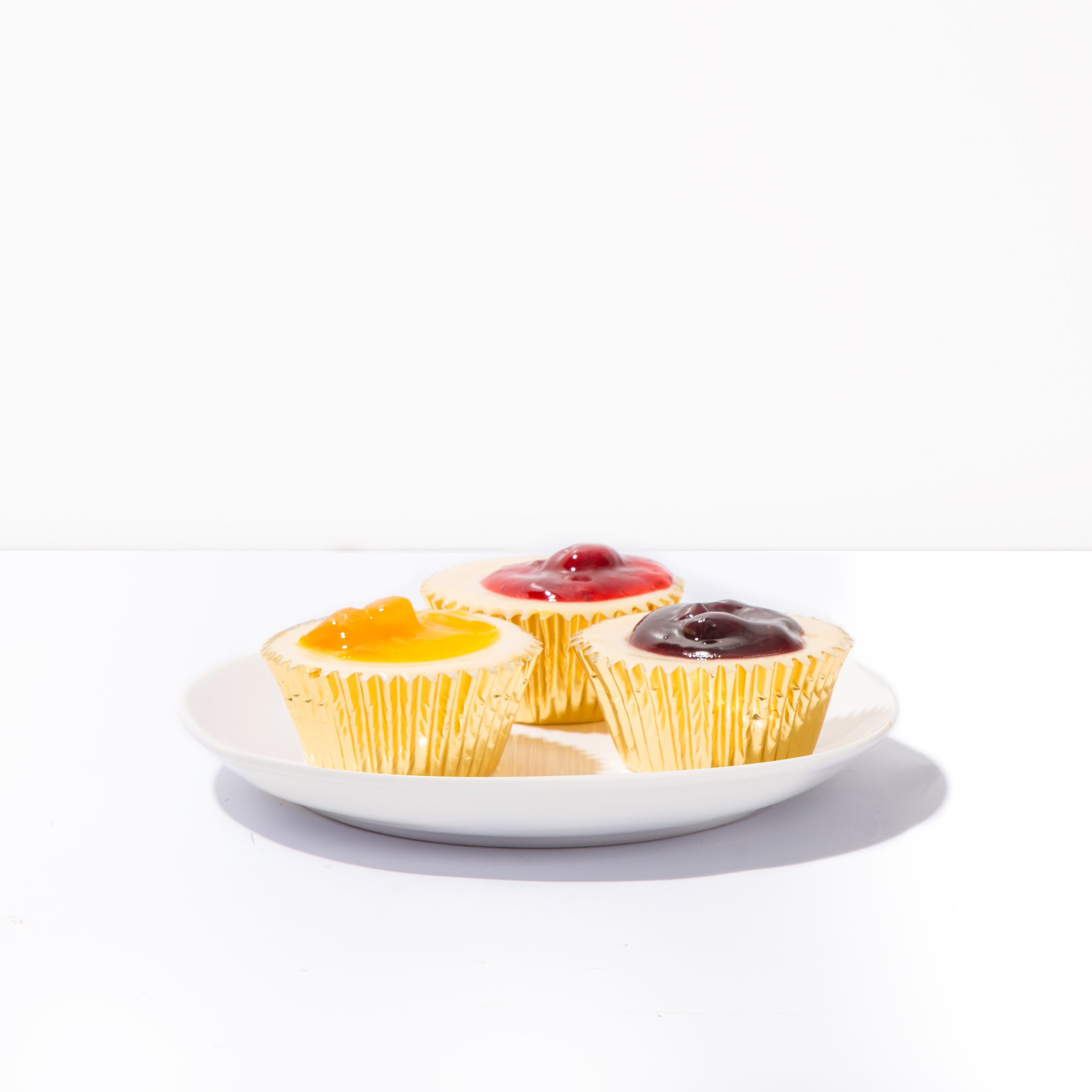 6 pieces Assorted Mini Cheesecakes