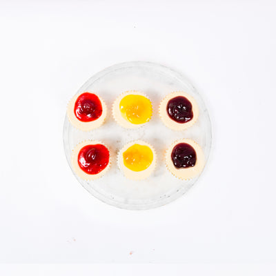 6 pieces Assorted Mini Cheesecakes