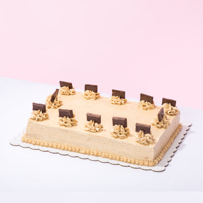 Rectangle Hershey's Mocha Chiffon Cake
