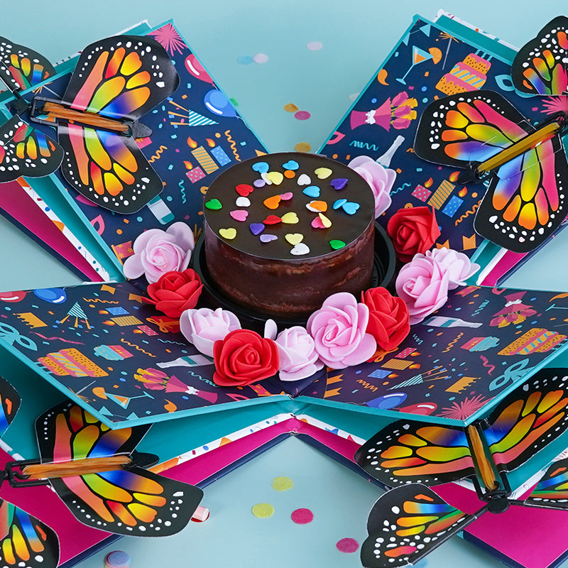Cake Explosion Gift Box