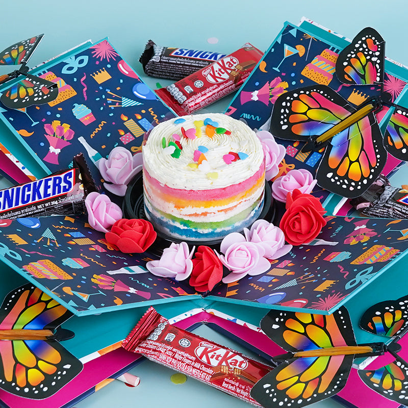 
              Cake Explosion Gift Box