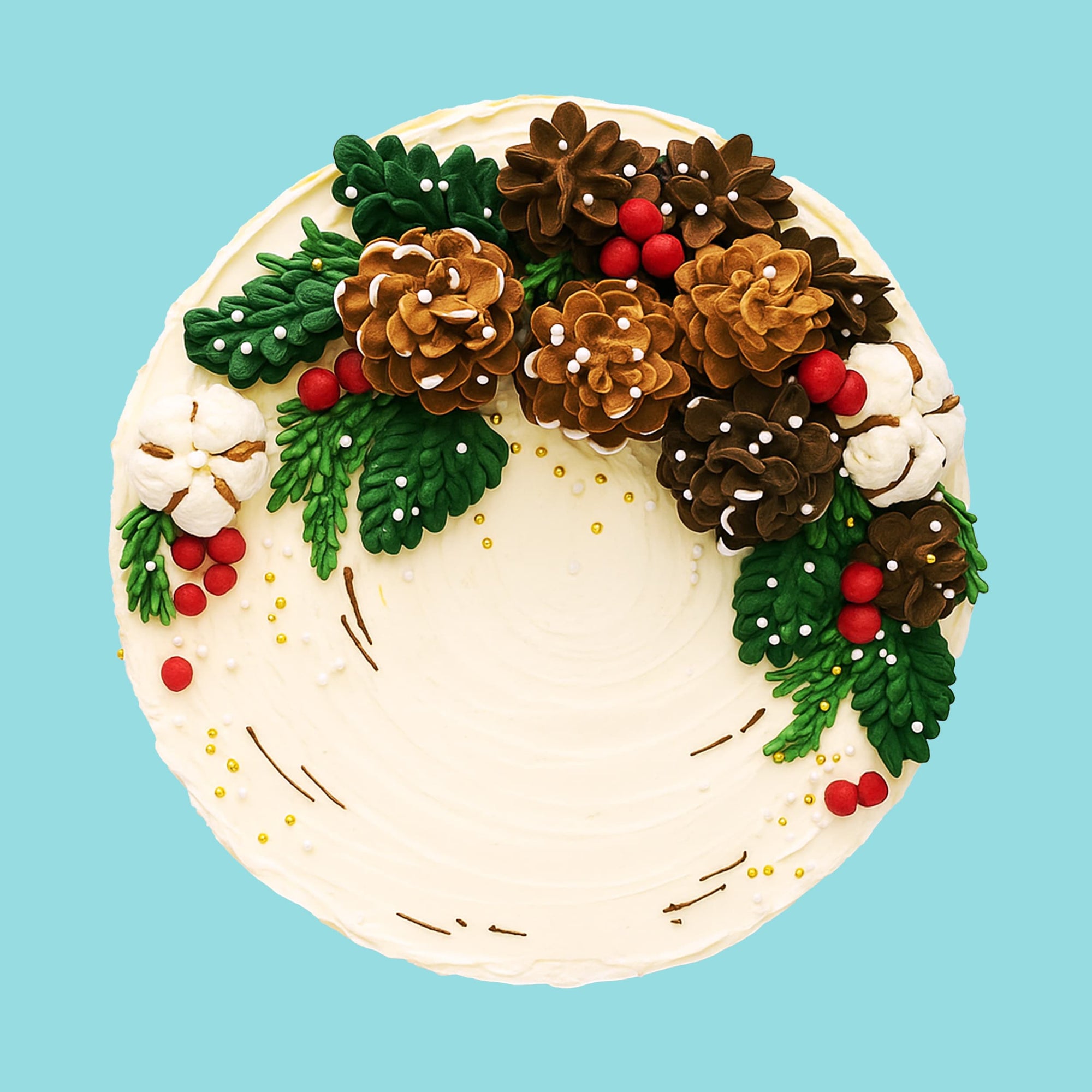 Christmas Log Cake