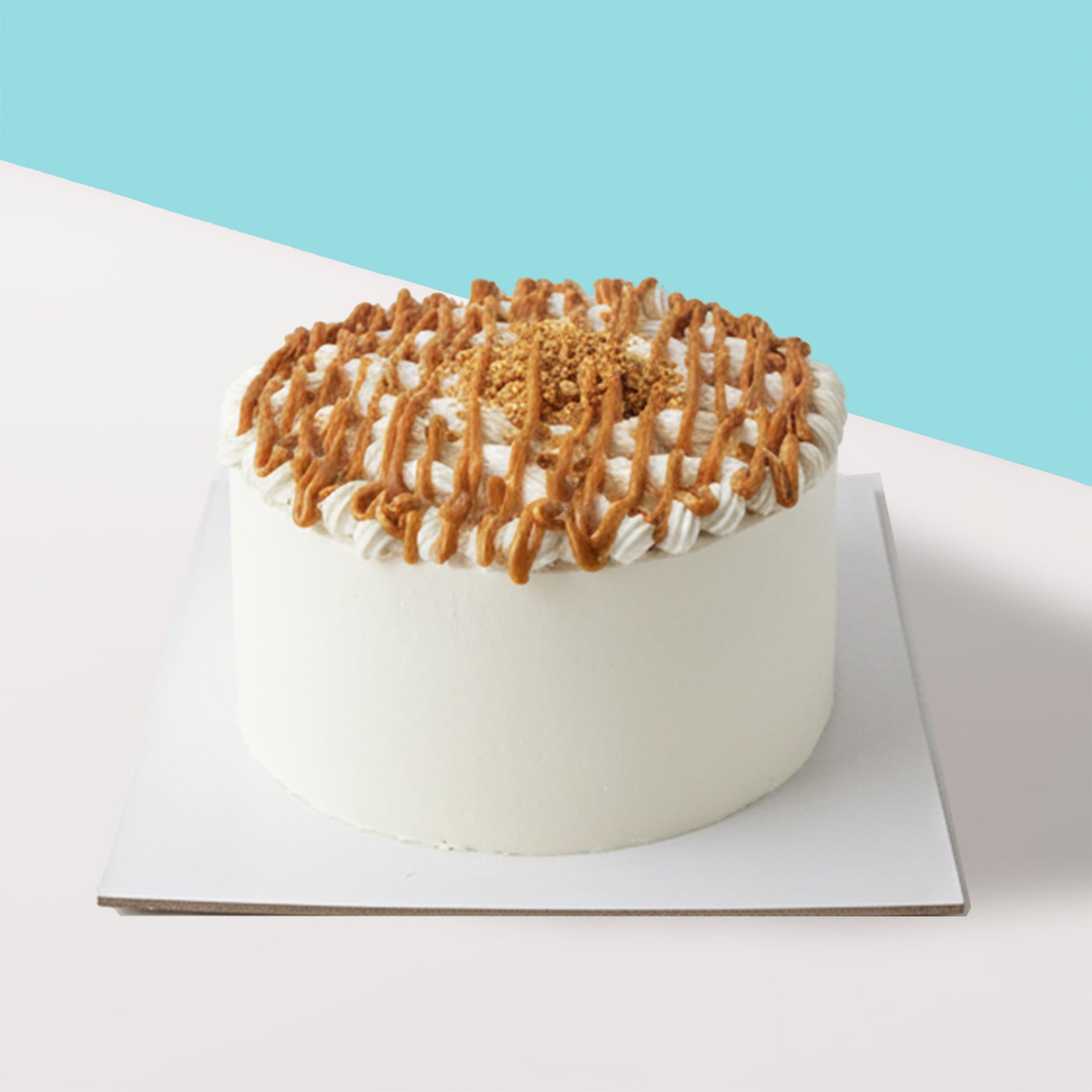 Chocolate Caramel Coffee Cake