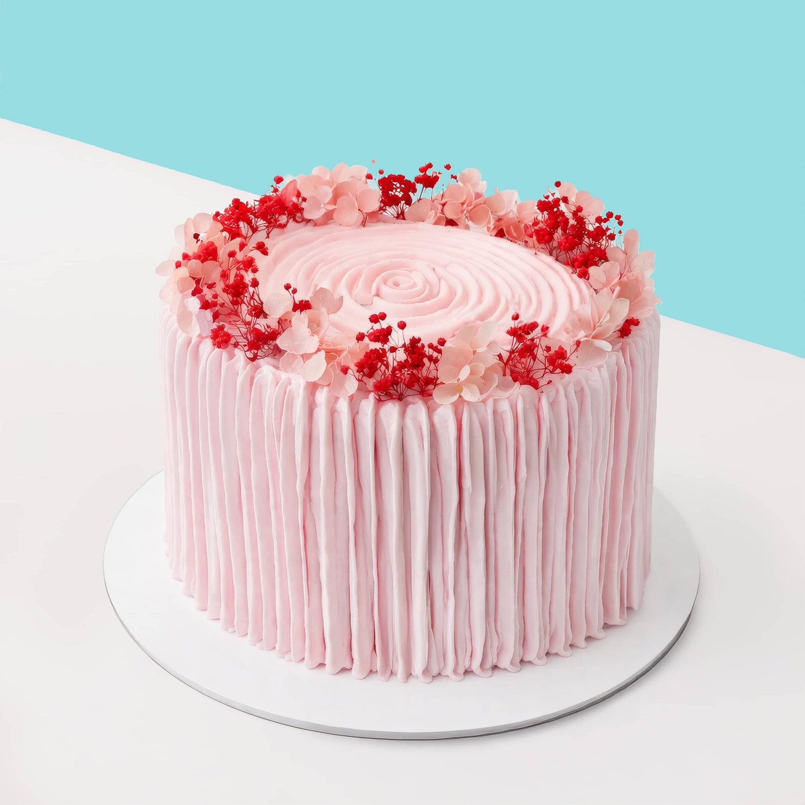 Pink Posy Mother's Day Cake