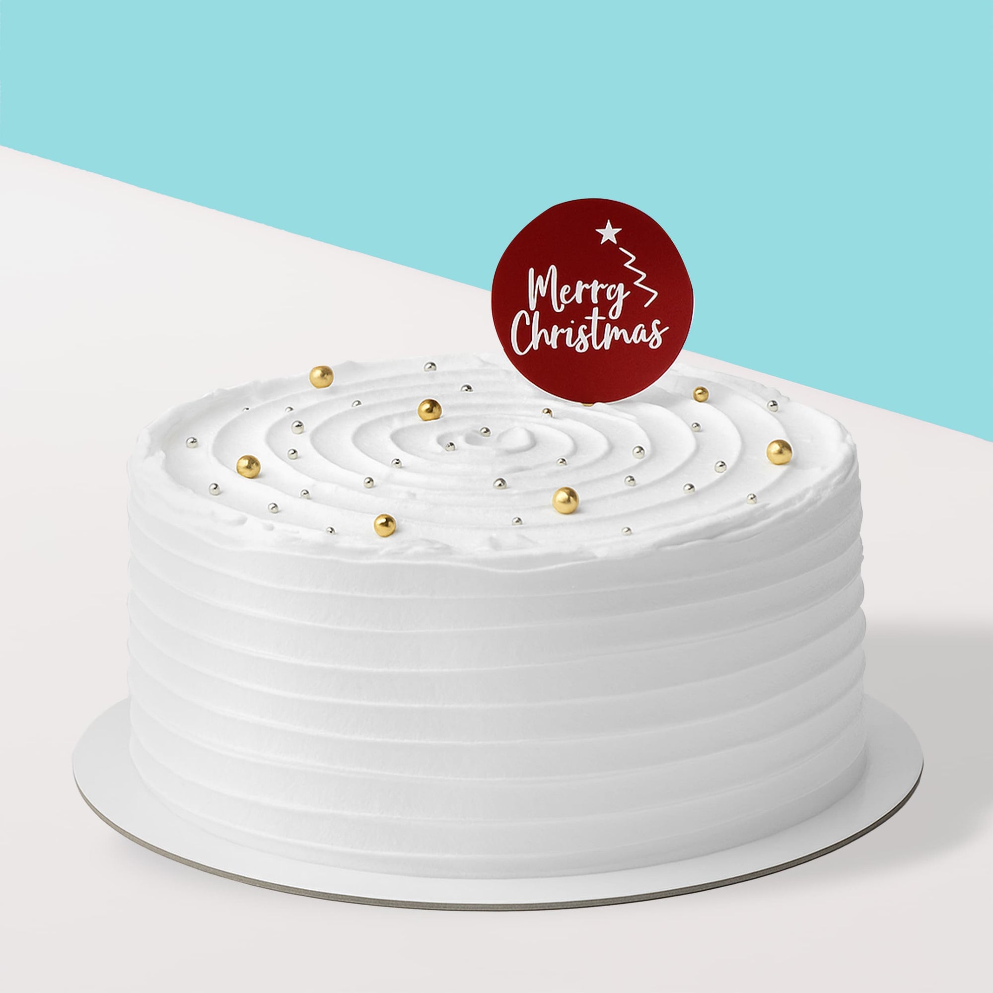 Snowy Christmas Cake