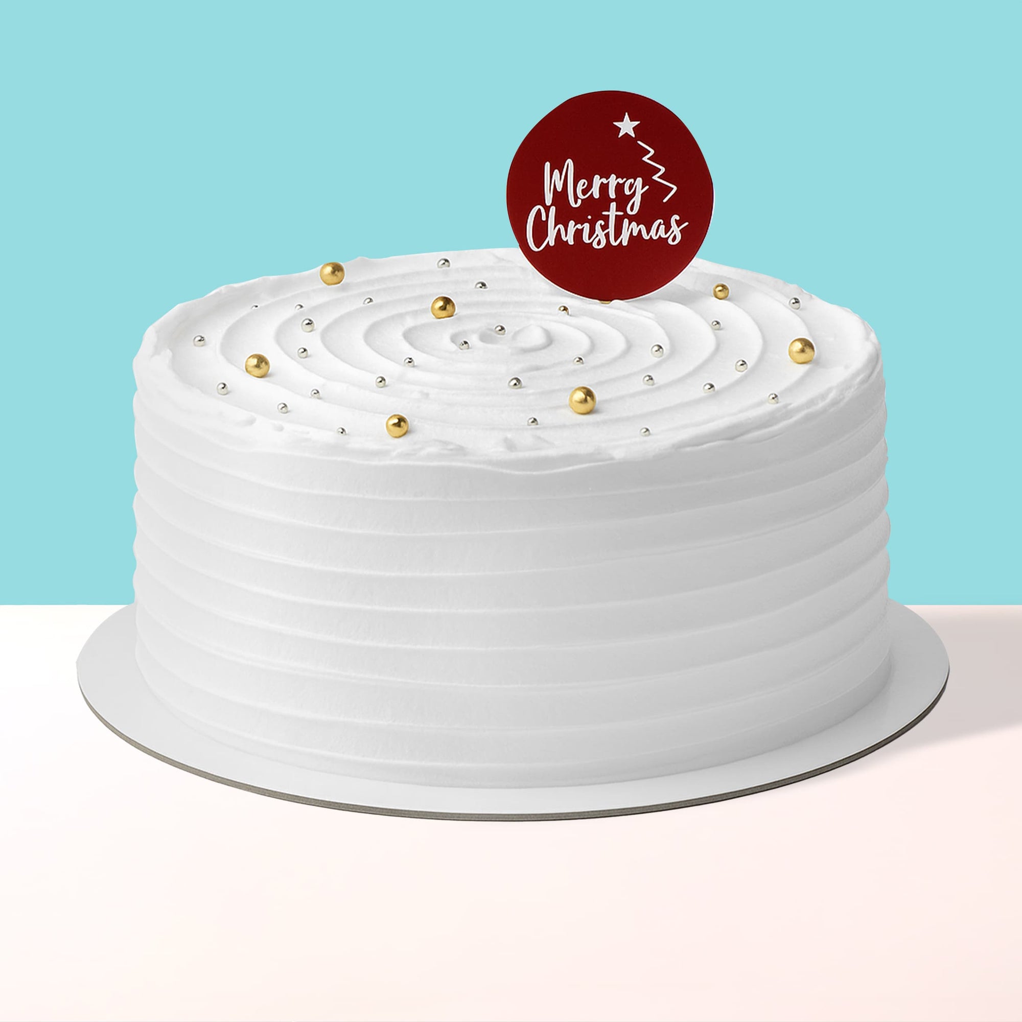 Snowy Christmas Cake