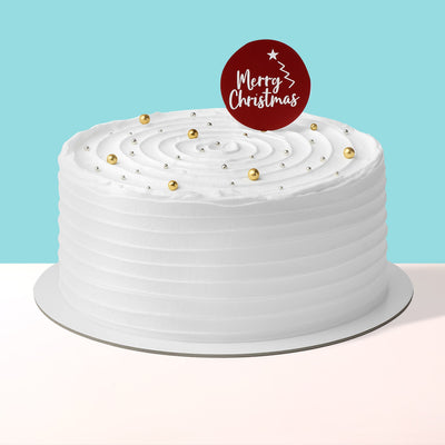 Snowy Christmas Cake