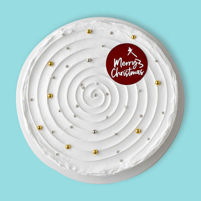 Snowy Christmas Cake