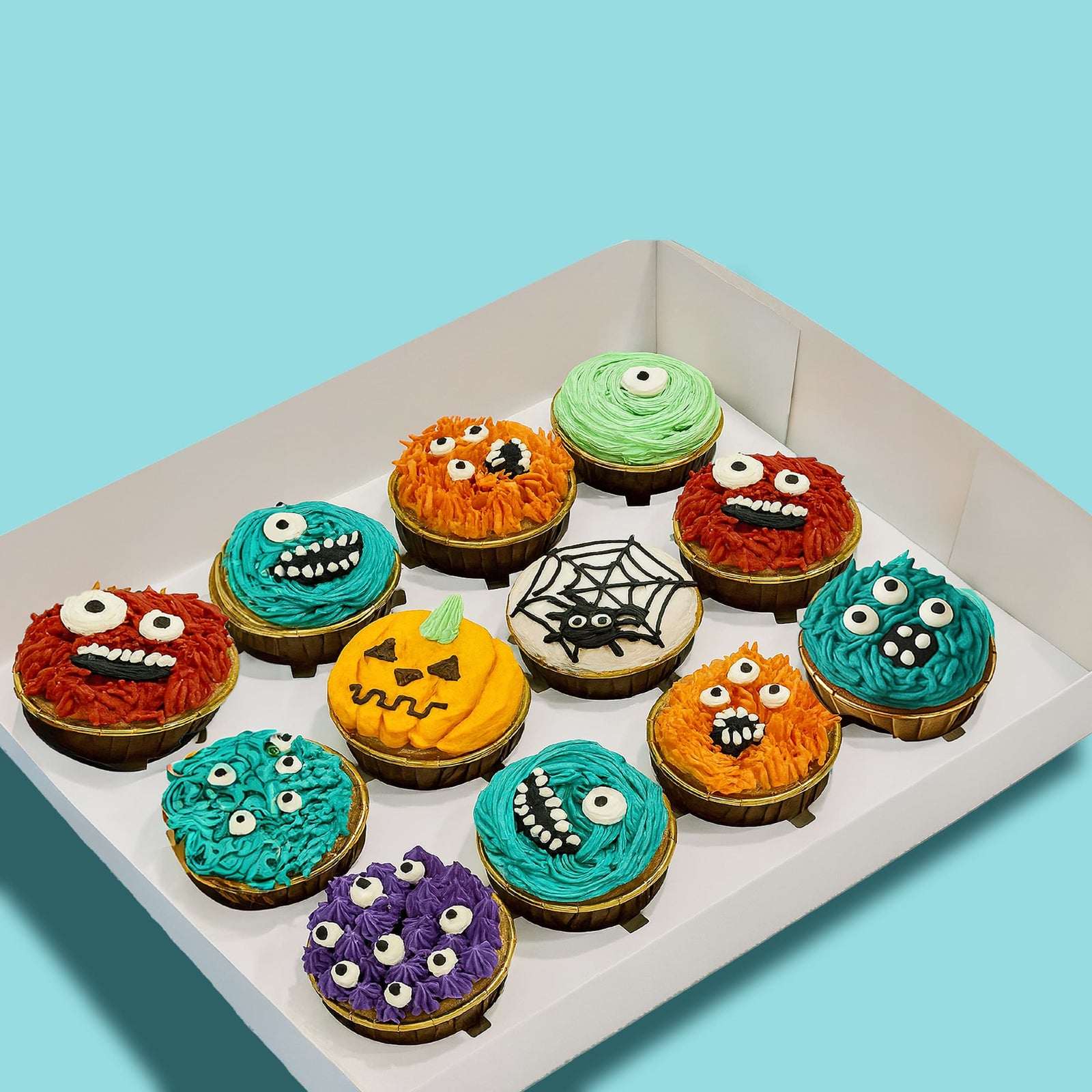 Monster Mash Chocolate Cupcakes