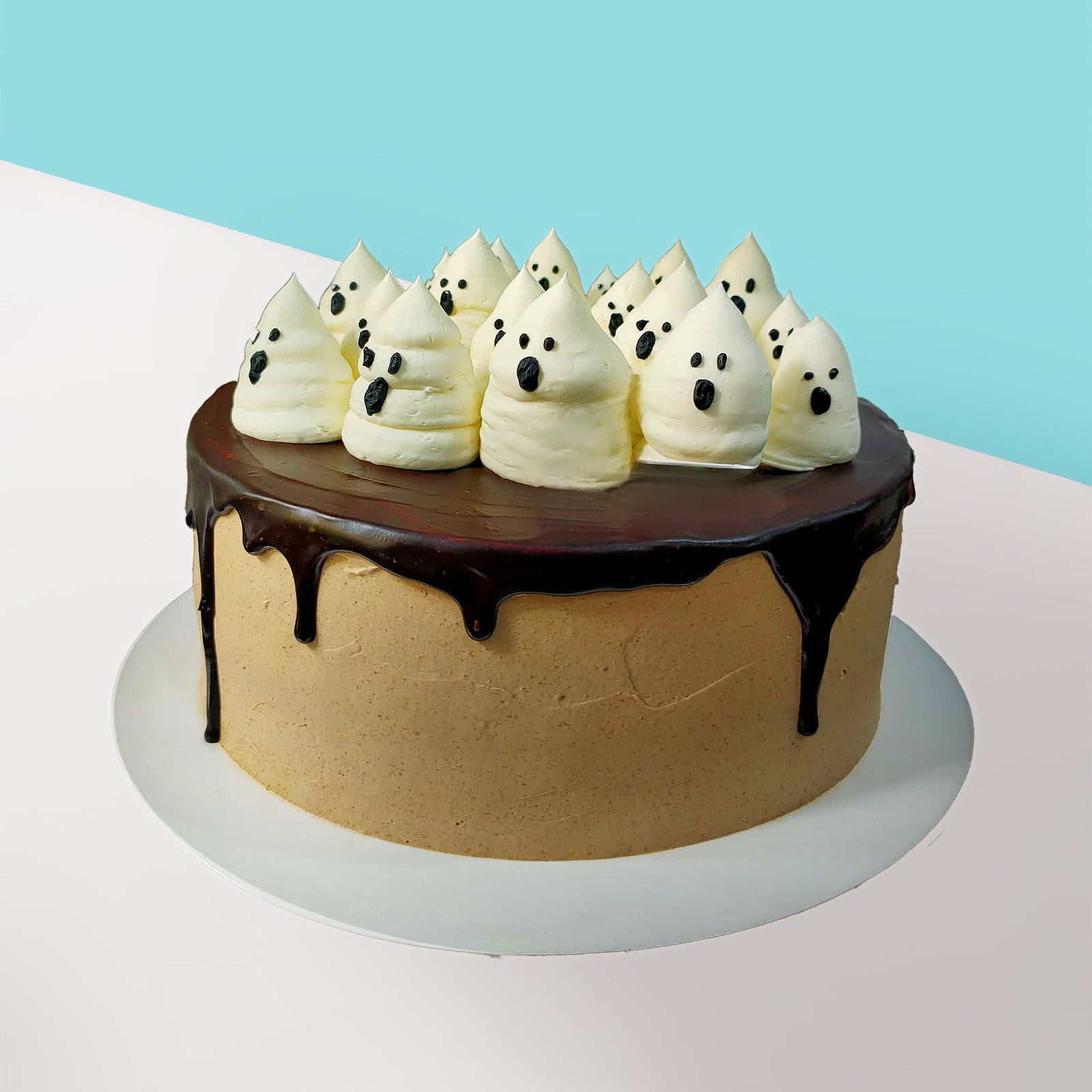 Spooky Spirits Mocha Cake