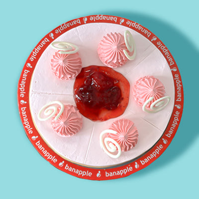 Strawberry Truffle Cheesecake