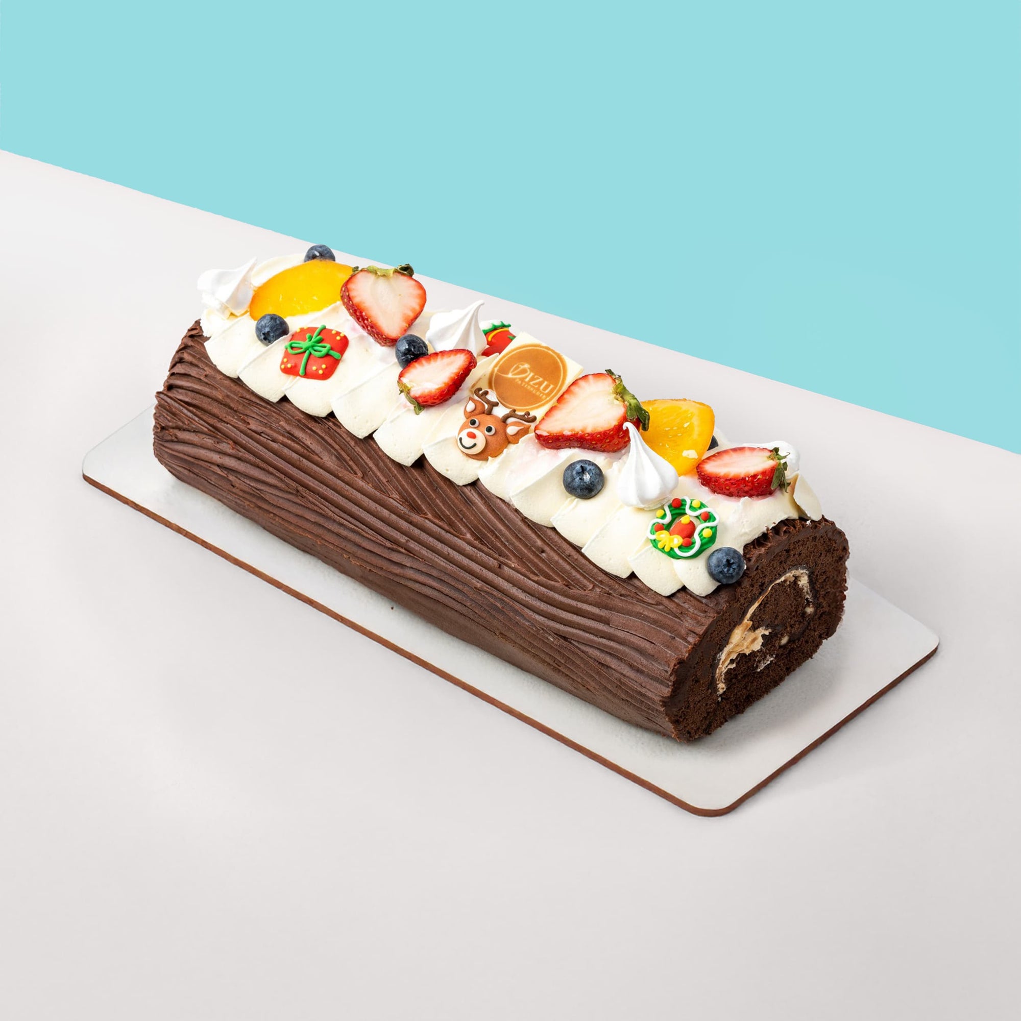 Christmas Yule Log Cake