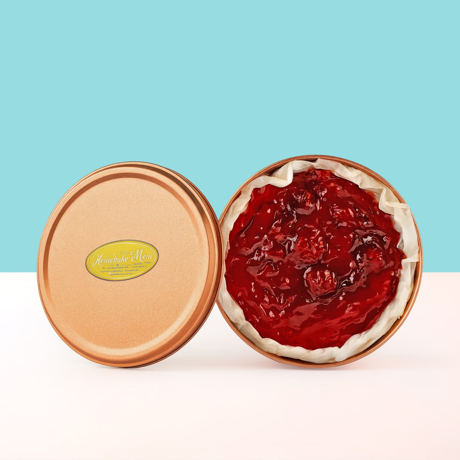 Strawberry Basque Cheesecake