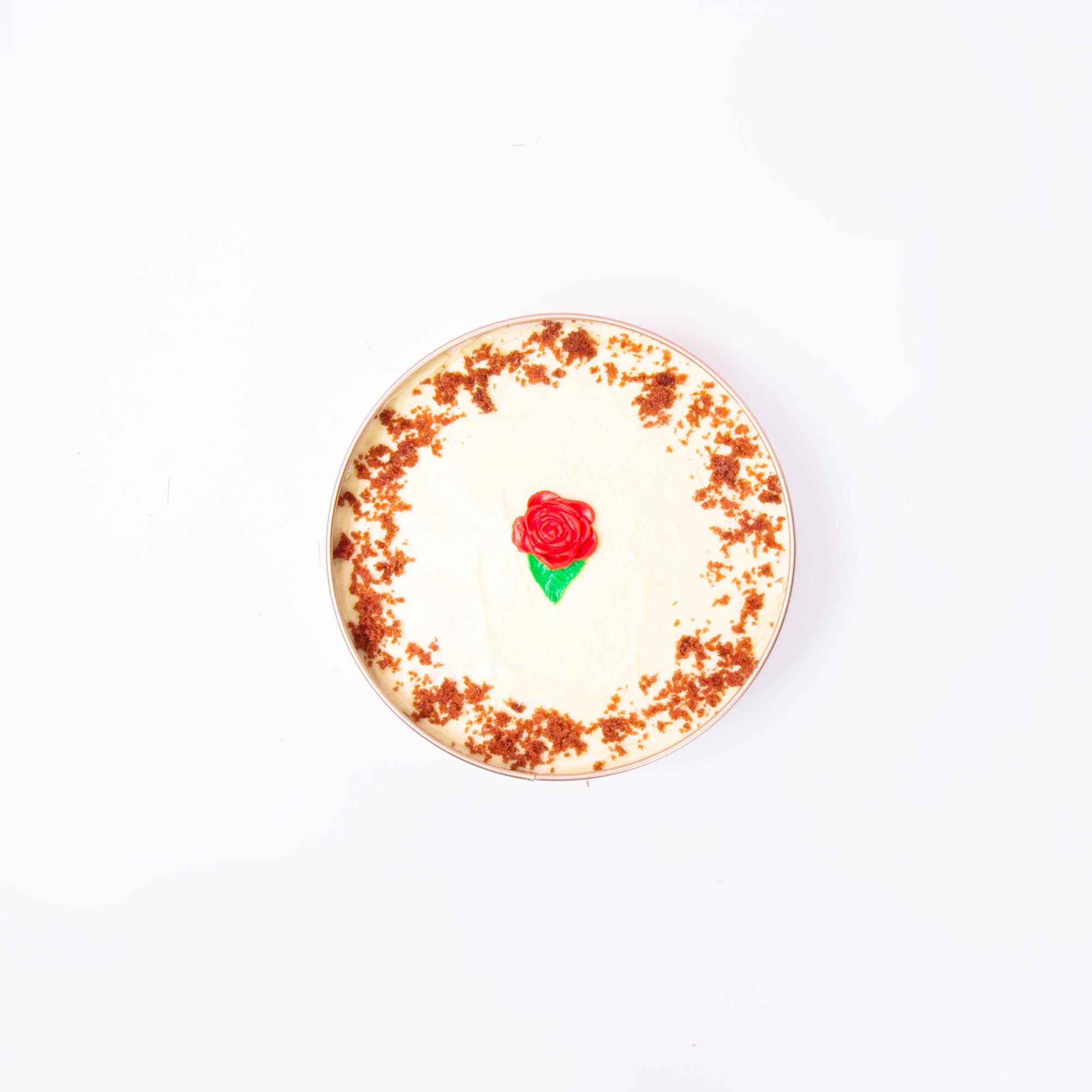 Rosy Red Velvet Cake in Can