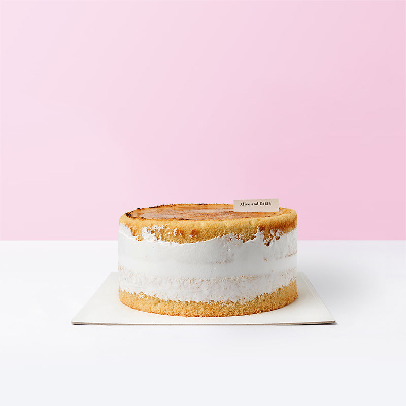 Crème Brulee Cake