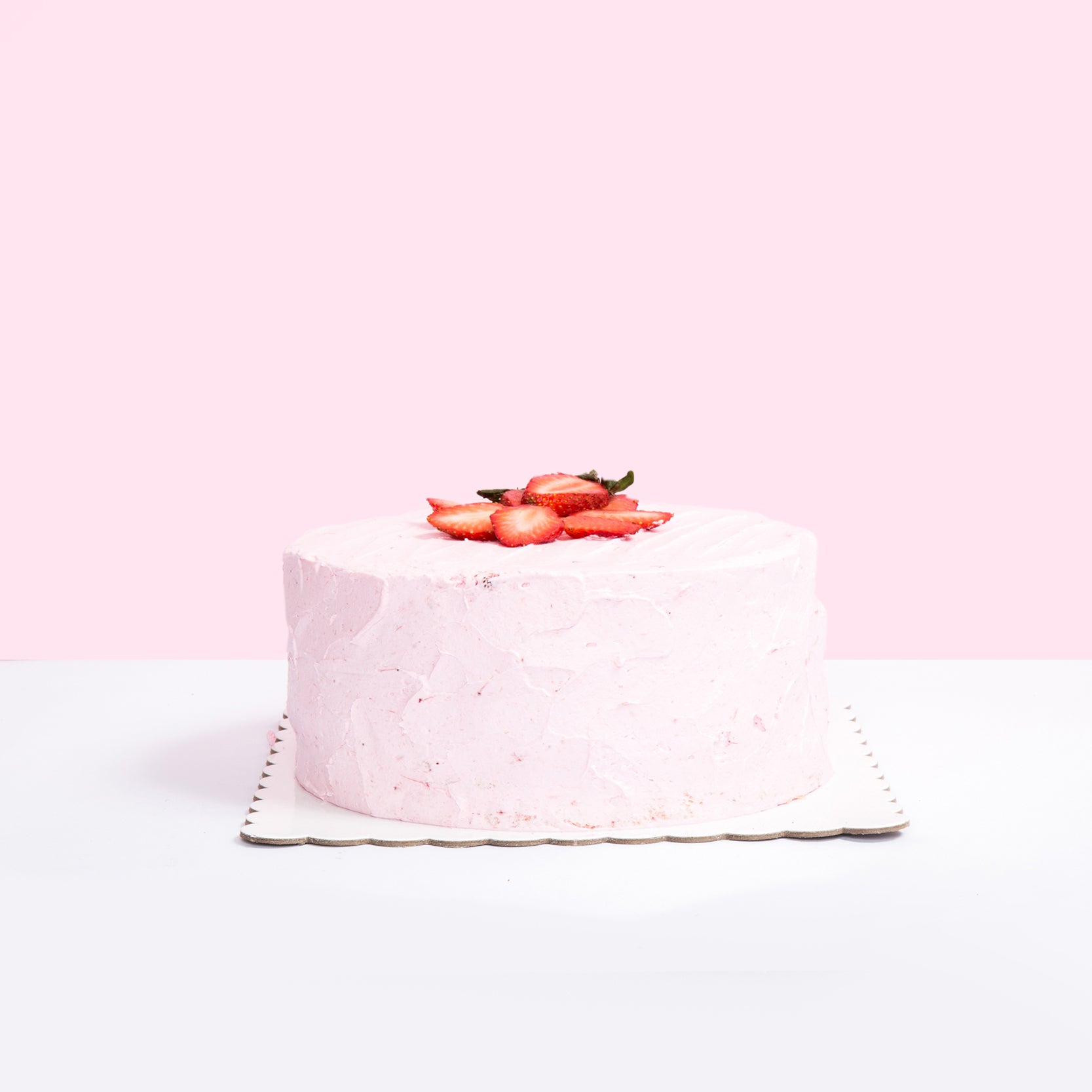 Strawberry Cream Cake