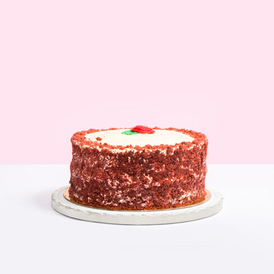 Rosy Red Velvet Cake