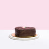 Mommy Lucy's Heart Chocolate Cake