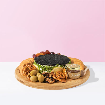 Caviar Cake with Graze Box