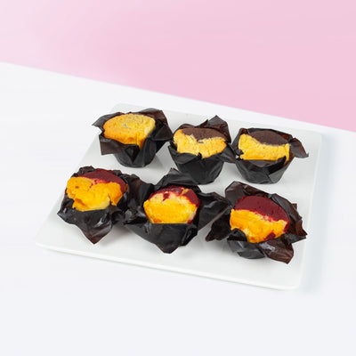 Red Velvet Cheesy Muffin (6 pcs)