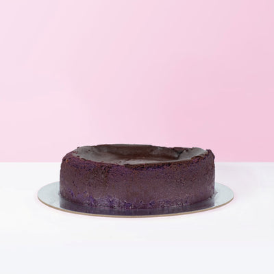 Ube Burnt Cheesecake