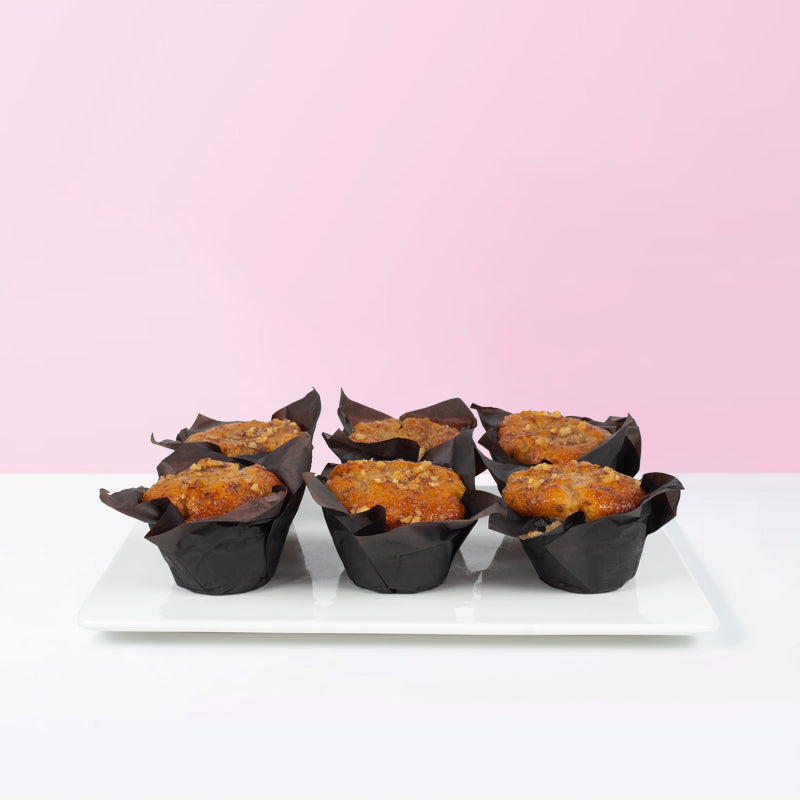 Walnut Banana Cupcakes (4-6 pcs)