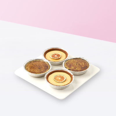 Mixed Key Lime Pie & Crème Brûlée Matcha Cheesecake (Box of 4)