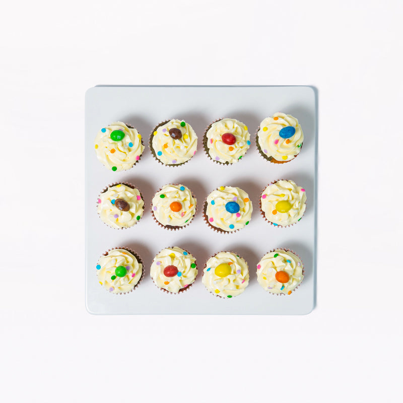 Rainbow Sprinkles Cupcakes (6-12 pcs)
