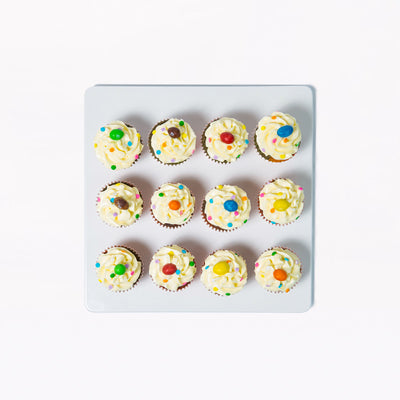Rainbow Sprinkles Cupcakes (6-12 pcs)