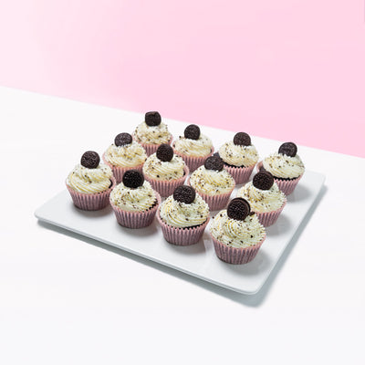 Oreo Cookies & Cream Delight Cupcakes (6-12 pcs)